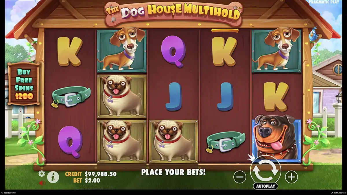 Демо-версия The Dog House Multihold — играйте без риска
